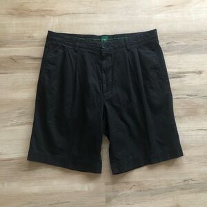 Hugo Boss Black Flat Front Men's Shorts